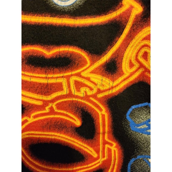 PAC-MAN Sweatshirt Mens Medium  Hoodie Sweater Unisex Pullover 80s - Picture 5 of 11